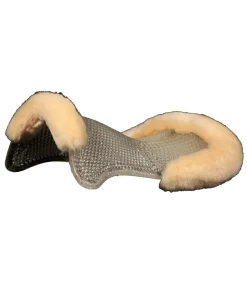 Amortisseur en gel avec bords en mouton véritable - Acavallo