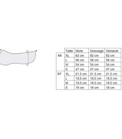 Amortisseur en véritable mouton pour selle dressage - Mattes