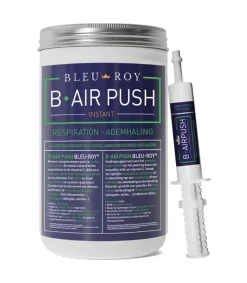 B-Air Push, complément pour le confort respiratoire du cheval de chez Bleu Roy