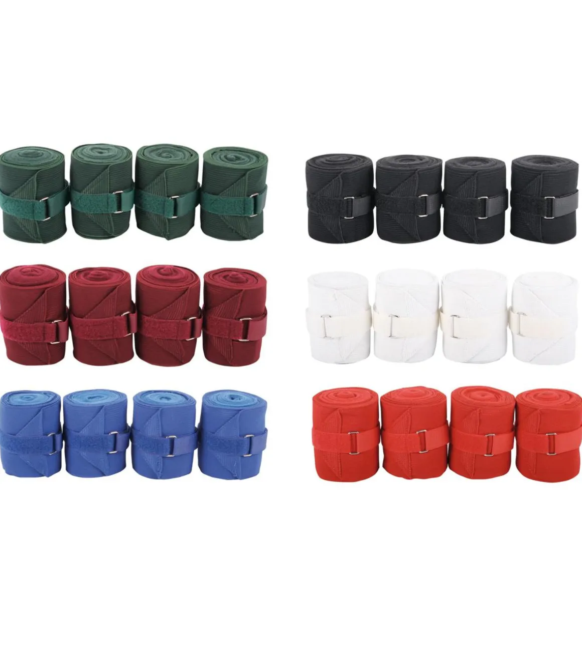 Bandes de travail et polaire lot de 4 bleu royal - Harrys Horse