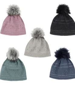Bonnet à pompom brillant - Pikeur