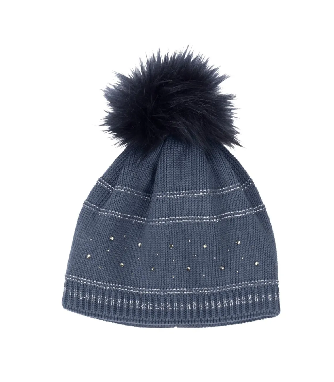 Bonnet à pompom brillant - Pikeur