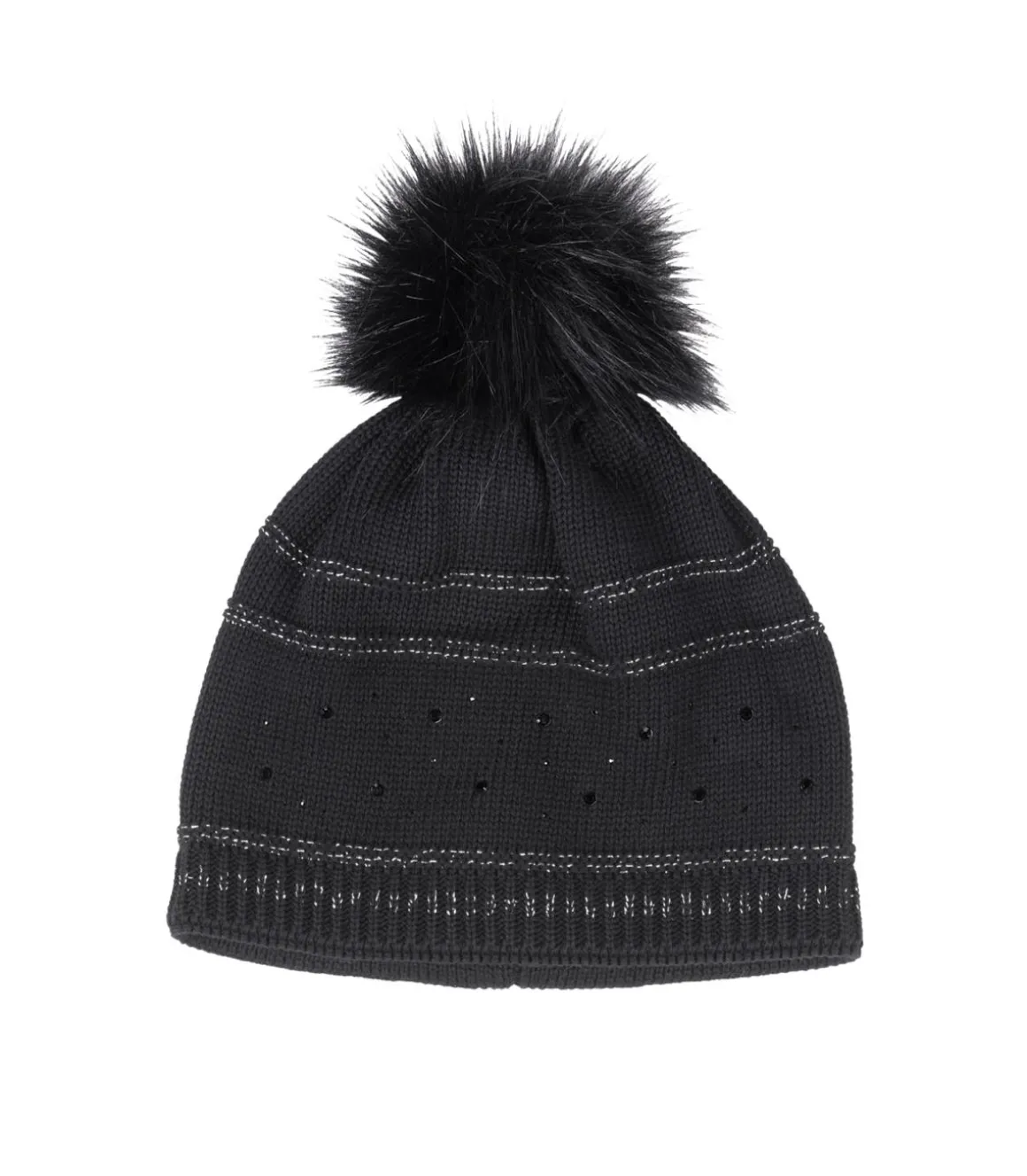 Bonnet à pompom brillant - Pikeur