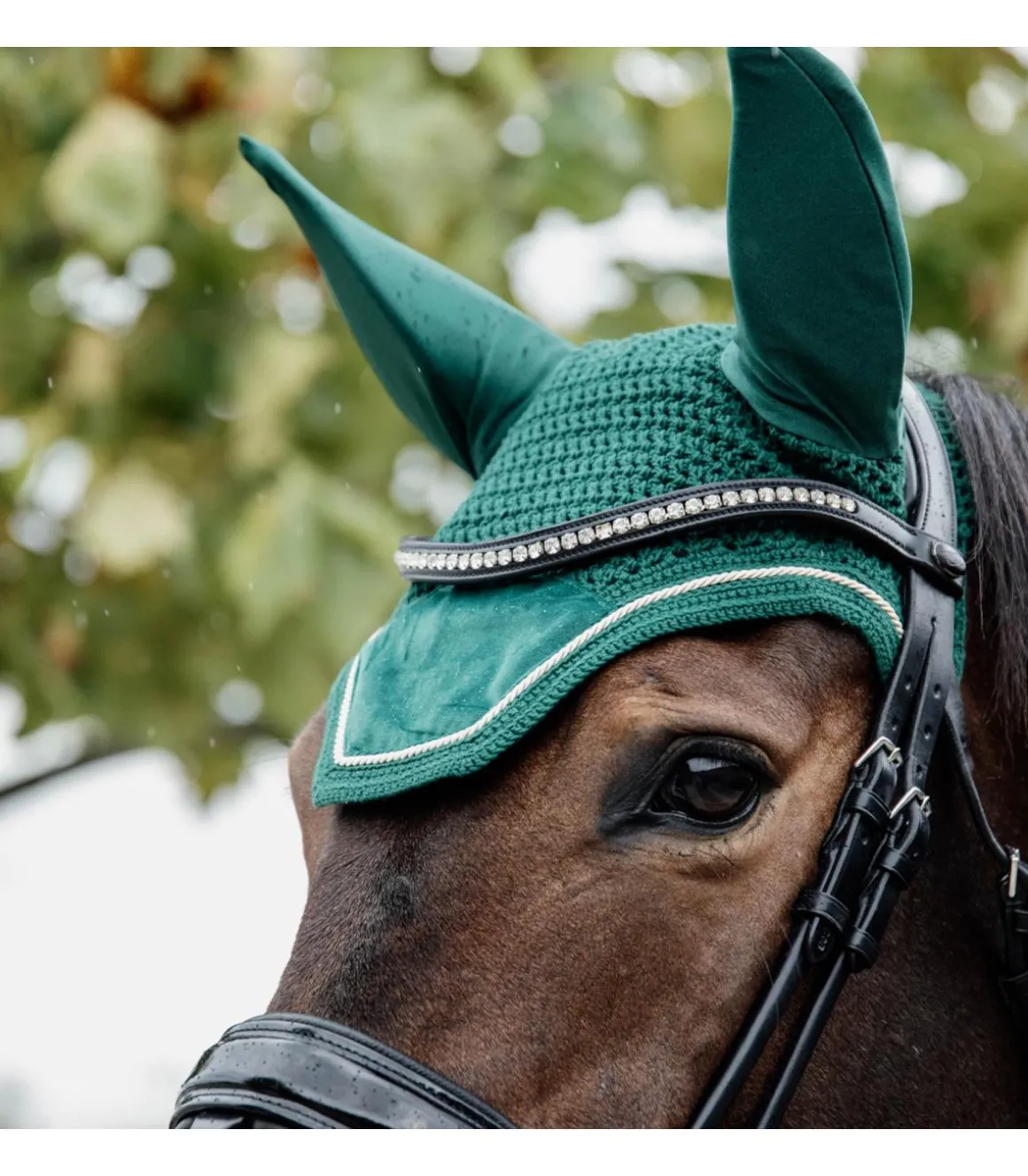Bonnet Wellington Velvet Vert - Kentucky