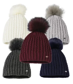 Bonnet tressé à pompom Sportswear Collection 2020 - Pikeur