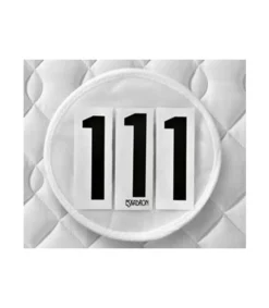 Brassard de départ 3 chiffres à accrocher au tapis - Eskadron