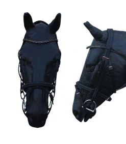 Bridon Orkana avec muserolle croisée et têtière ergonomique - Jmr Pro
