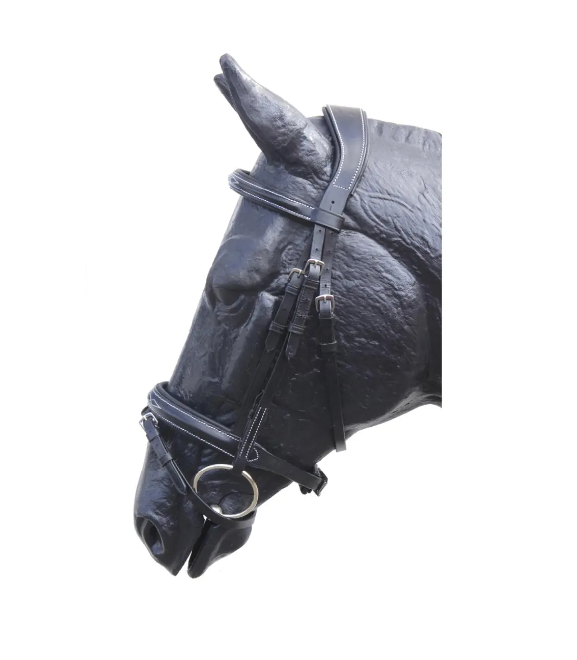 Bridon Precious avec muserolle croisée et têtière ergonomique