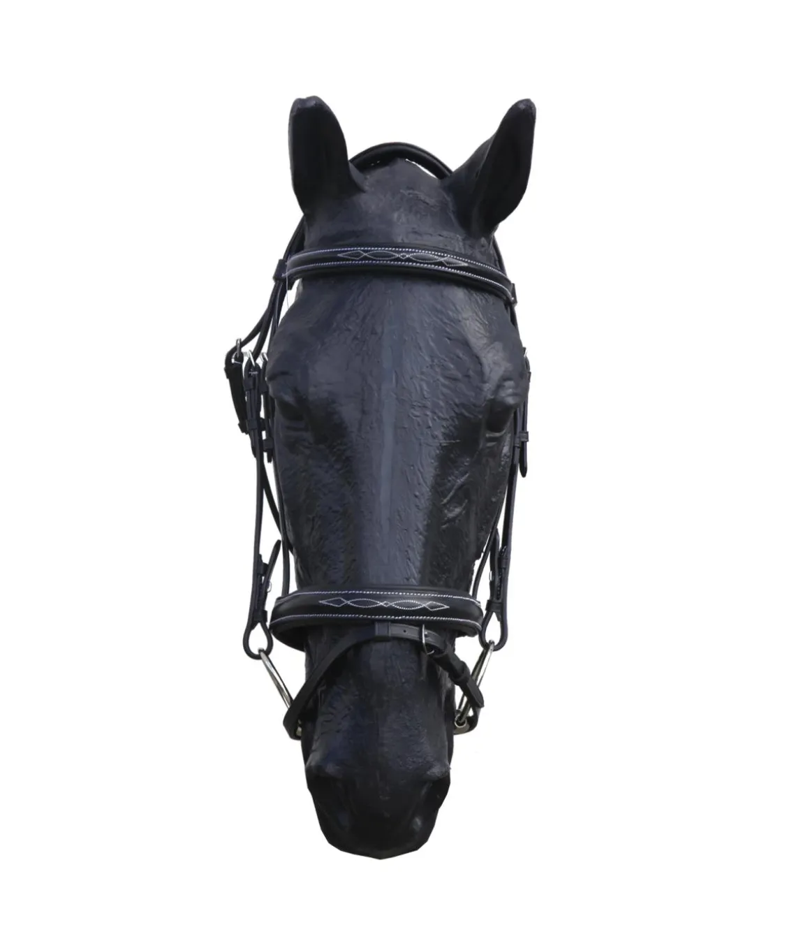 Bridon Precious avec muserolle croisée et têtière ergonomique