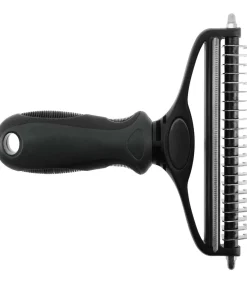 Brosse et peigne à mue 2-en-1 HIPPOTONIC pour chevaux