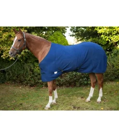 Chemise polaire shetland bleu avec sangles croisées de chez jmr