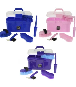 Coffre de pansage complet avec brosses - Hippotonic