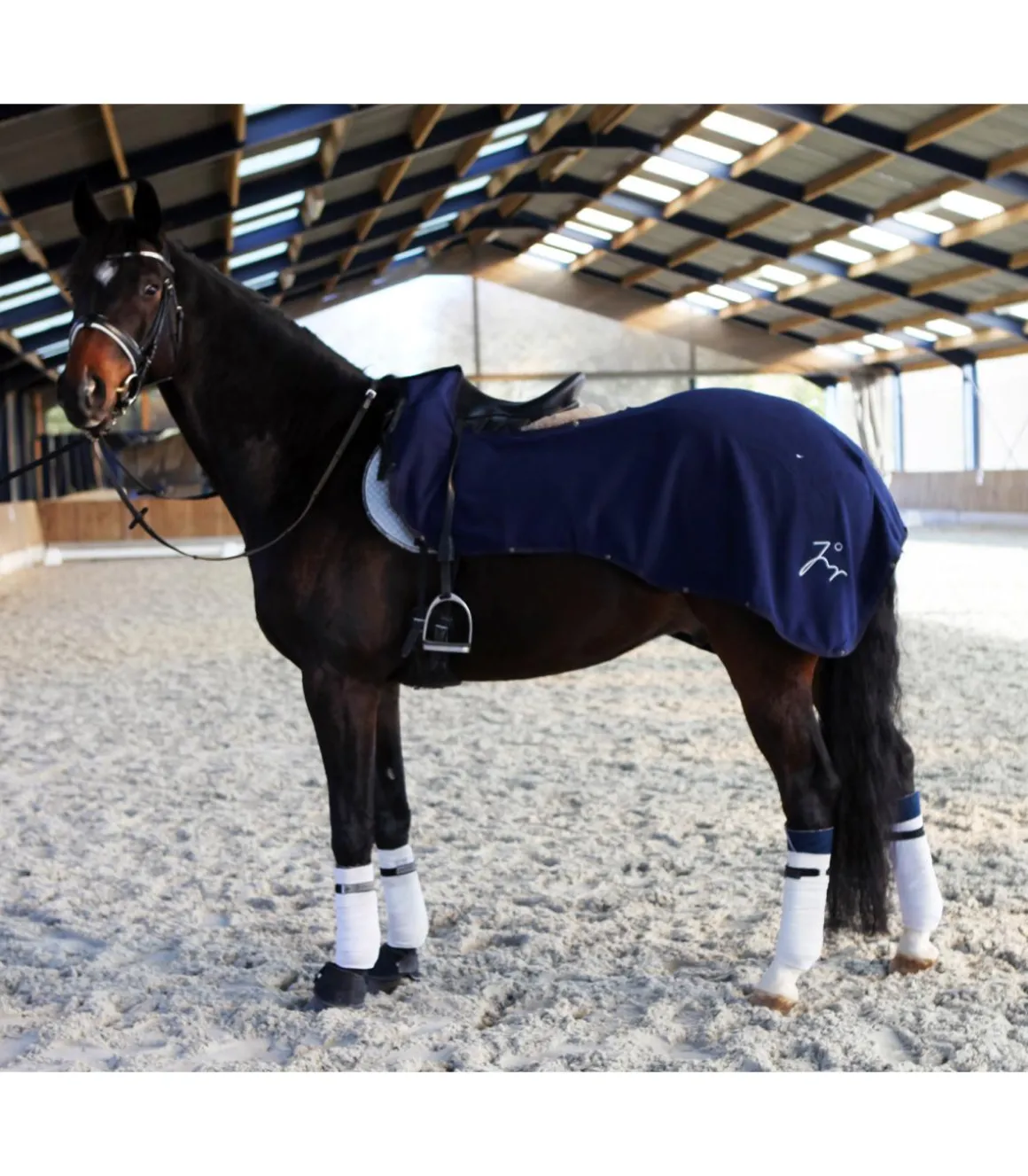 Couvre-reins 3 en 1 bleu ciel - JMR