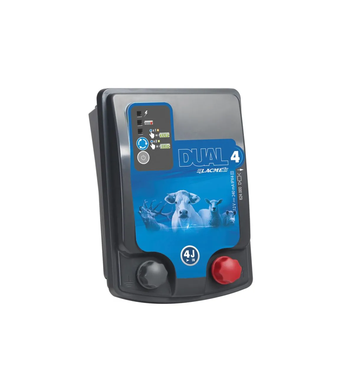 Electrificateur Dual secteur - accu D4