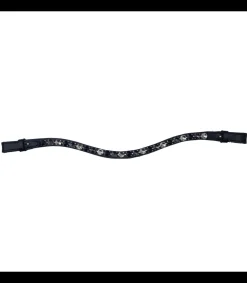 Frontal Rockstar en cuir avec strass - Jmr Pro