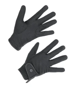Gants d'équitation noir avec attache velcro - Covalliero Hiver 2024