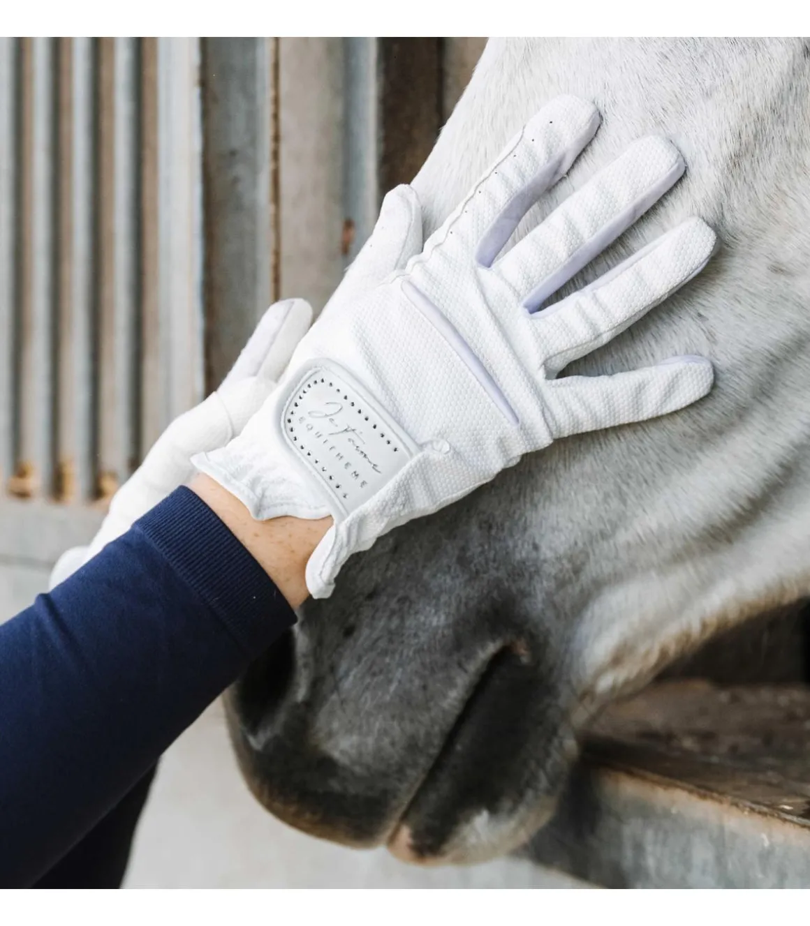 Gants Je t'aime avec strass - Equithème