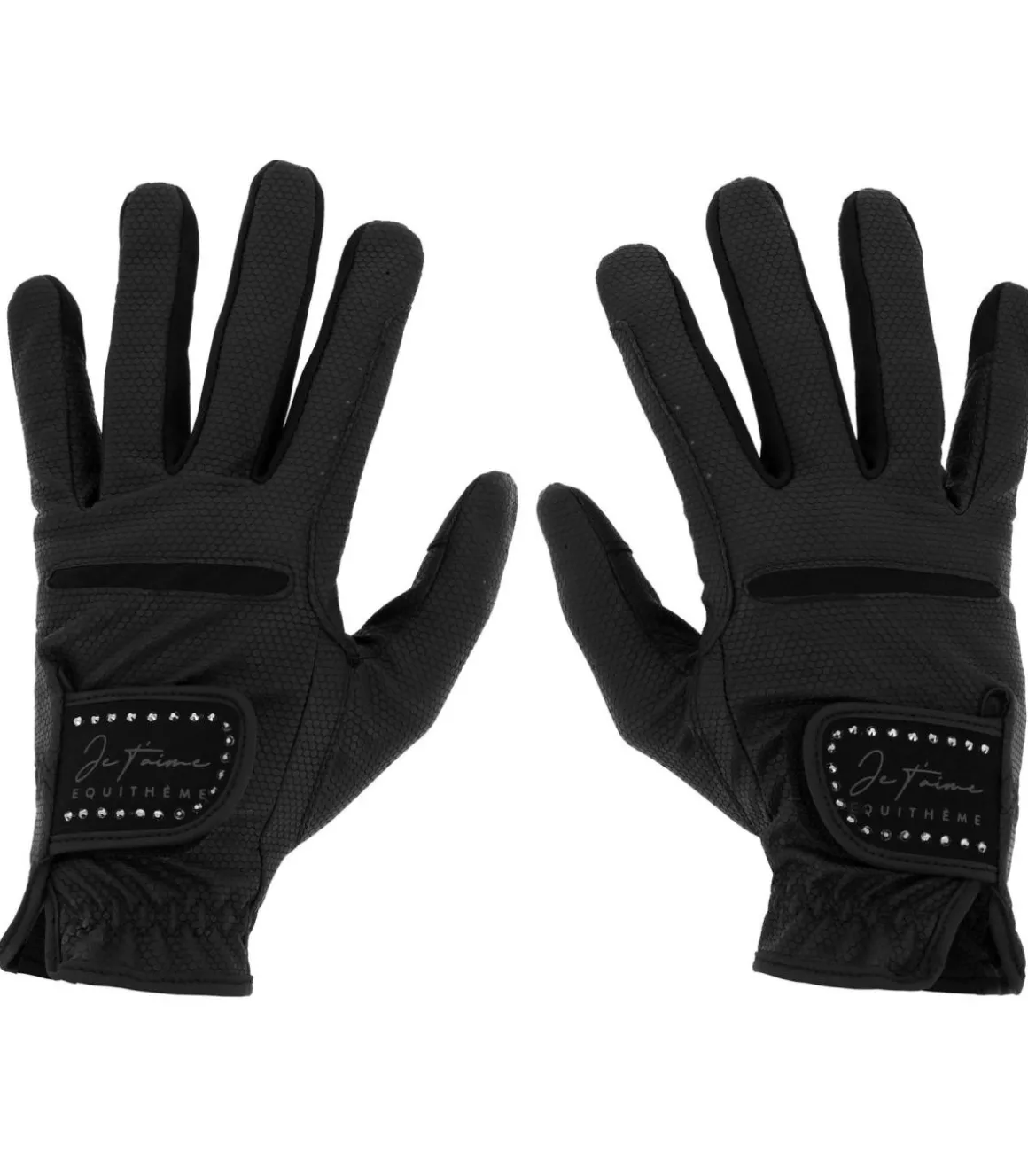 Gants Je t'aime avec strass - Equithème