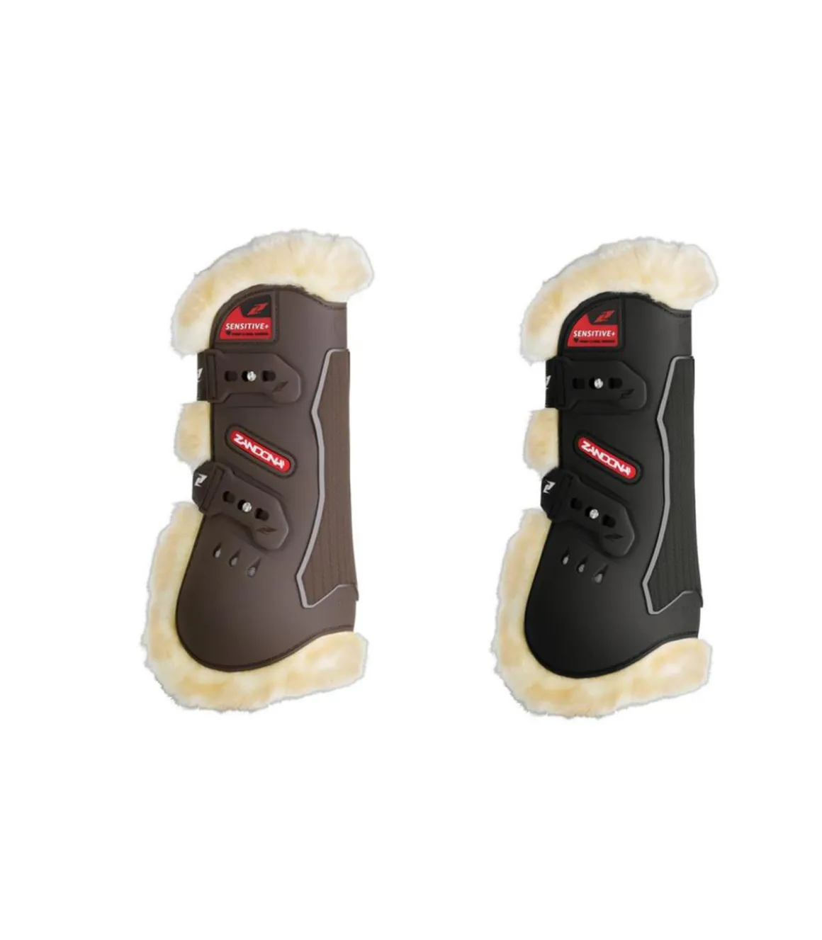 Guêtres Carbon Air avec mouton à clips Zandona