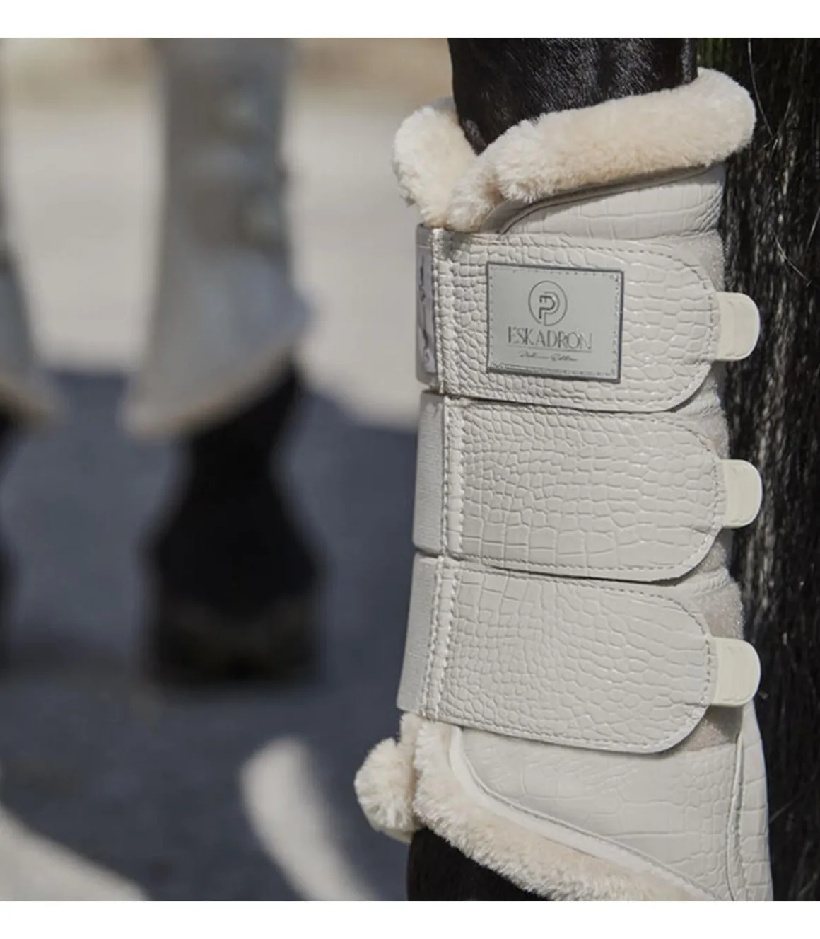 Guêtres fermées Croco Platinum 2022 avec doublure - Eskadron