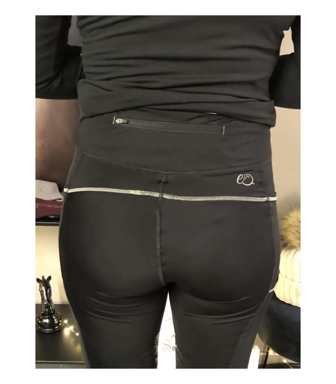 Legging d'équitation genou grip - enfant - Eify- Equestre