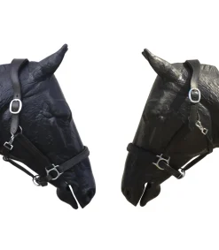 Licol Royal en cuir avec têtière ergonomique - JMR