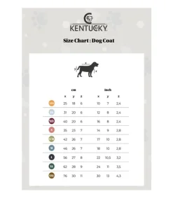 Manteau imperméable réfléchissant pour chien - Kentucky