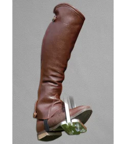 Mini chaps Dy'on en cuir modèle classic