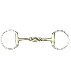 Mors double brisure 18mm en maillechort - HKM