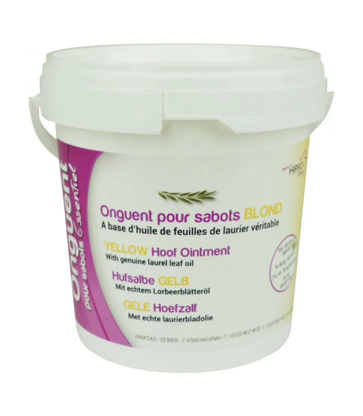 Onguent pour sabots noir 1L - Hippotonic