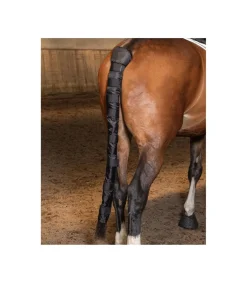 Protège-queue long pour cheval – Fermeture à velcro