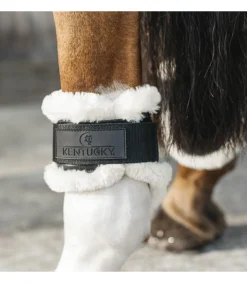 Protèges-boulets jeunes chevaux avec mouton végan - Kentucky