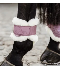 Protèges-boulets jeunes chevaux avec mouton végan - Kentucky