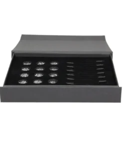 Quick Knot Jewel, clips pions en cristaux Swarovski Medley 12 pièces - Hes Tec