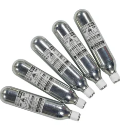 Recharge pour gilet airbag Hit-air lot de 5 cartouches - 60 CC