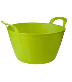 Seau d'écurie flexible flexibag de 28 litres avec poignées