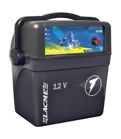 SECUR 100 - Électrificateur accu compact 1 joule pour clôtures courtes - Lacmé